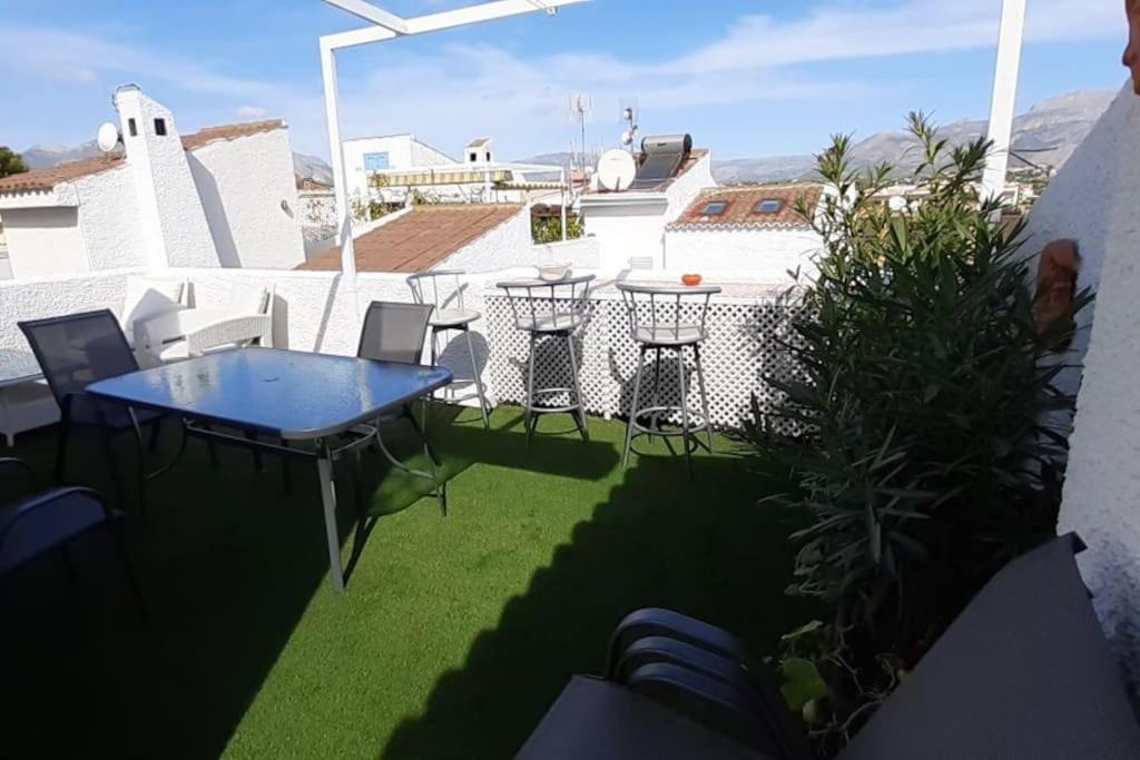House In The Center Of Albir, 2 Min Walk From The Beach El Albir Luaran gambar